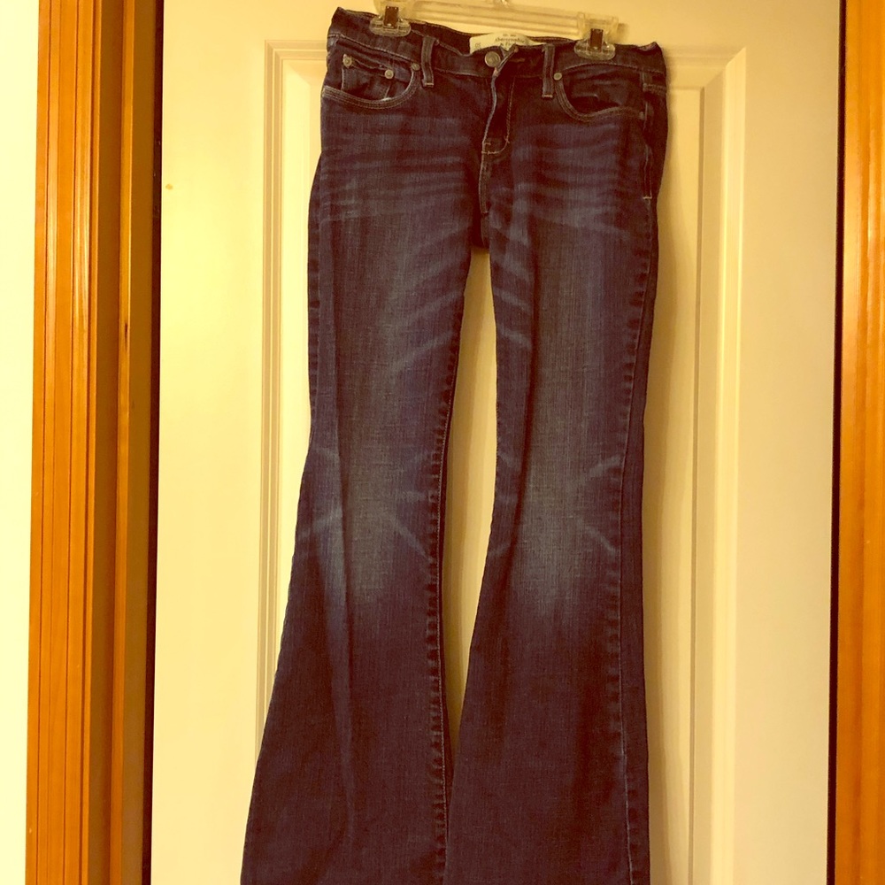 Abercrombie Perfect Stretch boot cut jeans 25x31